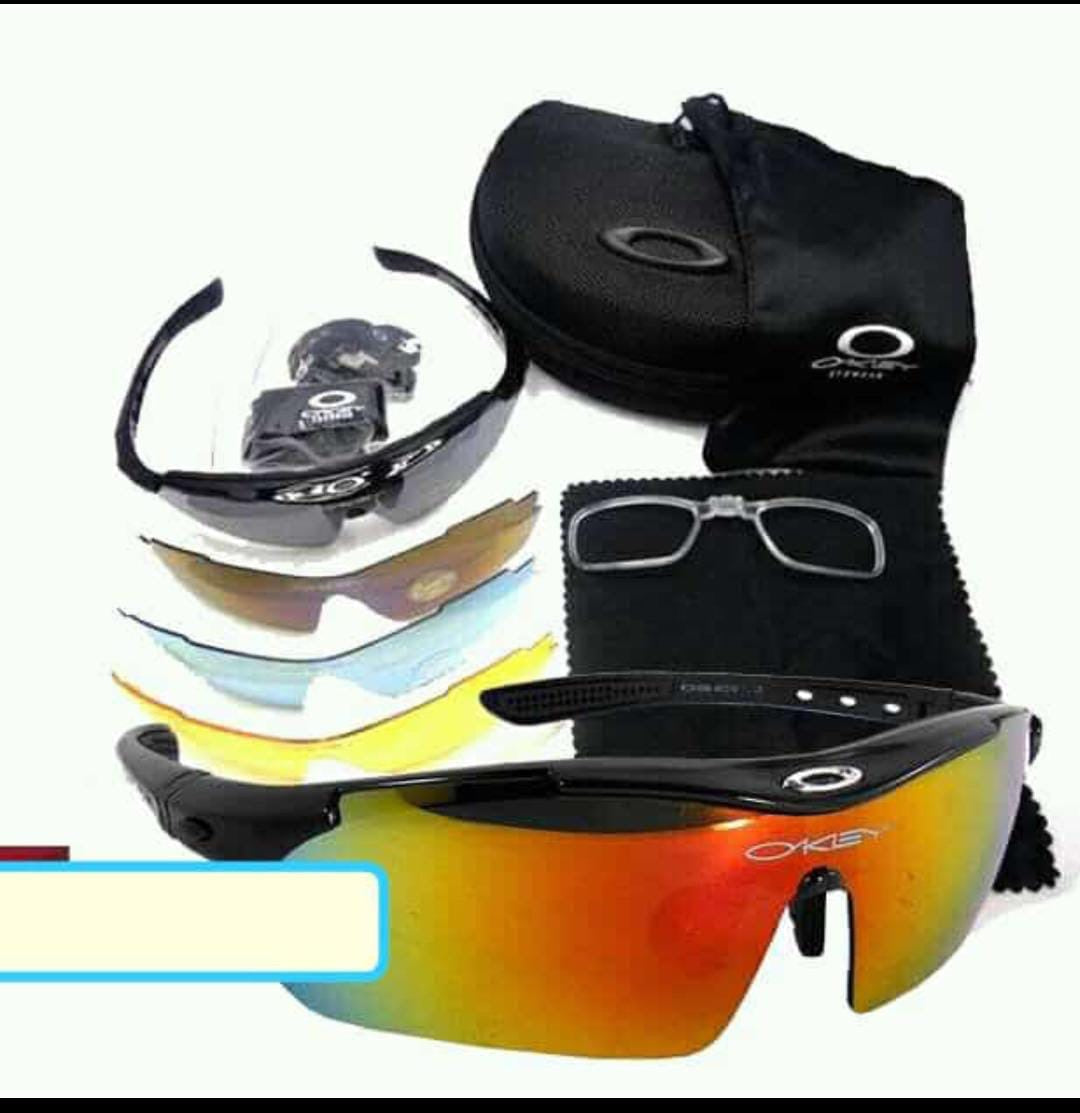 Kit gafas deportivas Okley desmontables protección UV