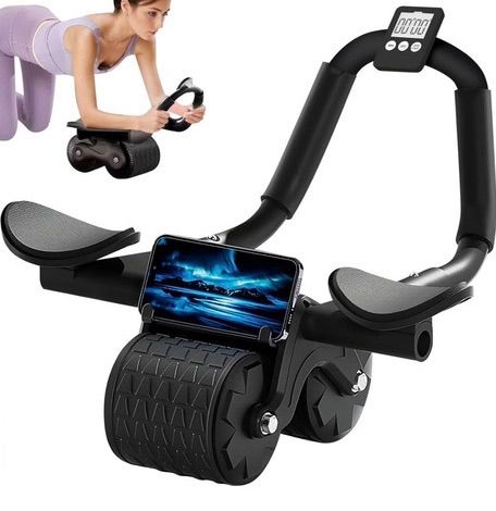 Máquina de ejercicio abdominal fitness gym panel digital celular