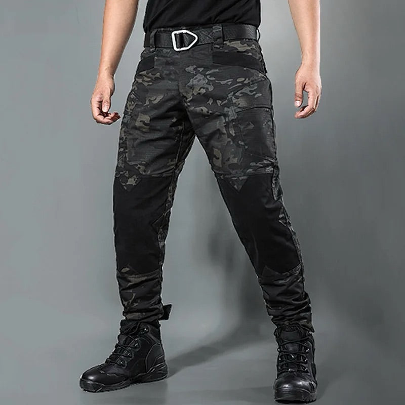 Pantalón táctico militar policial invierno impermeable senderismo