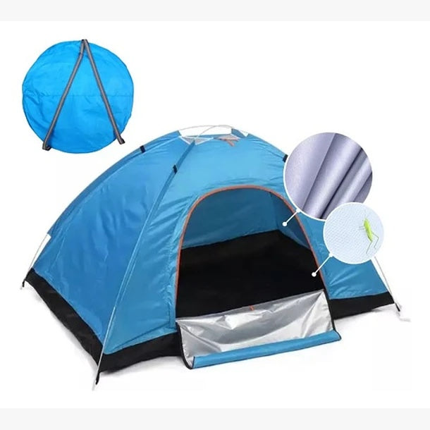 Carpa Automatica Impermeable plegable nuevo modelo camping-playa-lluvia-montaña-viaje 2-3 personas