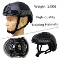 Casco táctico regulable seguridad protección policía militar airsoft