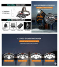 Linterna LED de Cabeza Recargable Impermeable Nuevo Modelo Camping Iluminación Luz Noche Trabajo