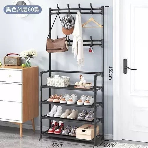 Zapatera y Ropero 6 niveles multiuso dormitorio casa hogar