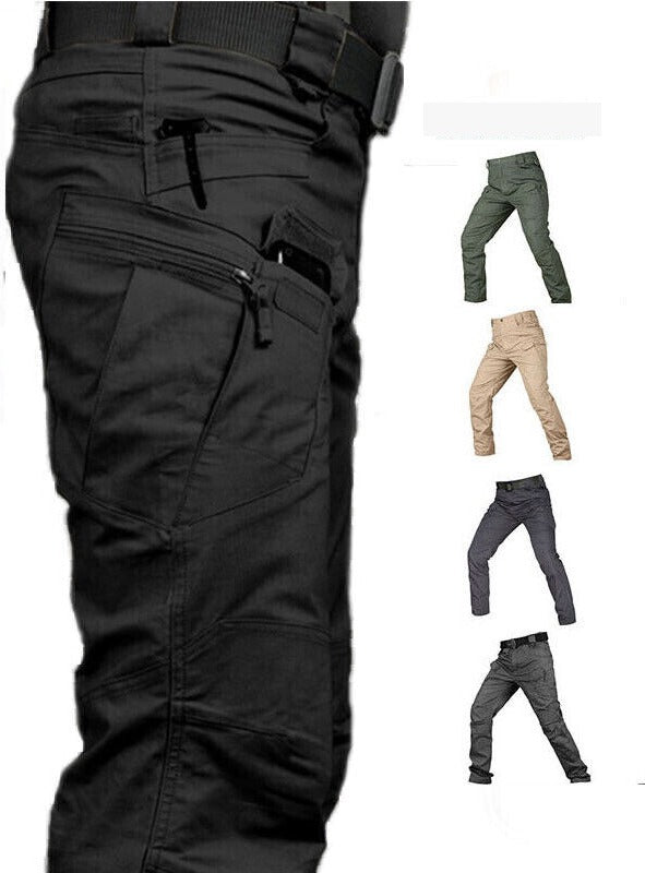 Pantalón táctico multifuncional (fuego/frío/calor) camping pesca senderismo policía militar guardia