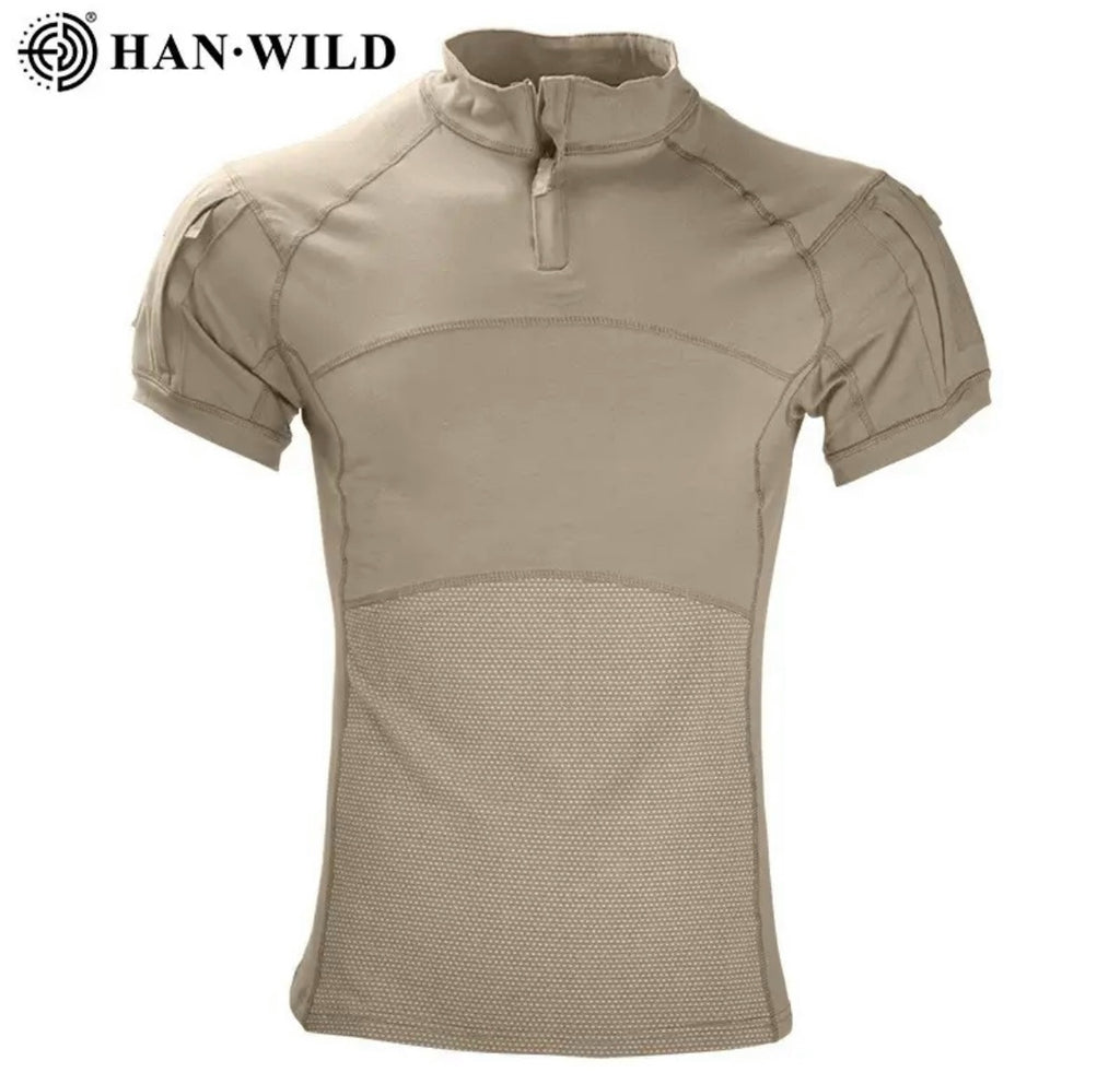 Camiseta táctica militar policial seguridad stretch