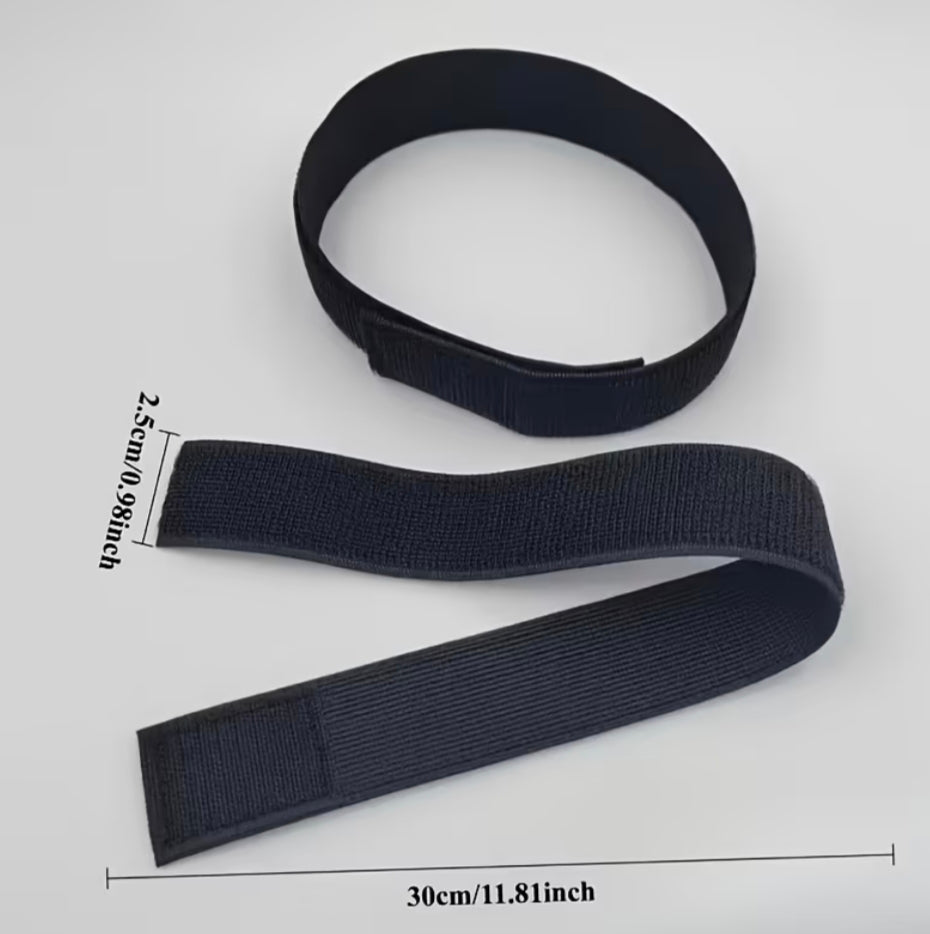 Ligas Bandas Elástica Ajutable con Velcro para Pantalón Táctico Bota Camping Policía Militar Guardia
