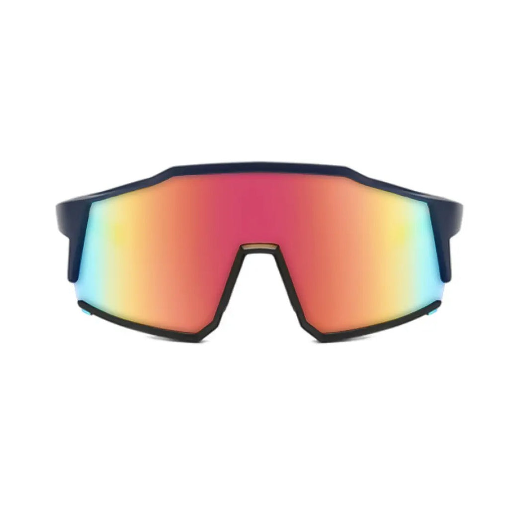 GAFAS DE SOL DEPORTIVAS REFLECTIVAS PROTECCION VIENTO SOL BICICLETA MOTO 100%
