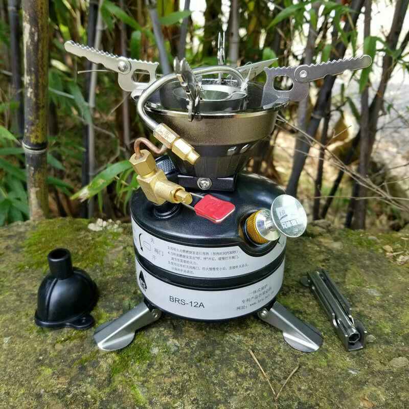 Estufa Portátil Quemador De Gasolina Camping Cocina Al Aire Libre