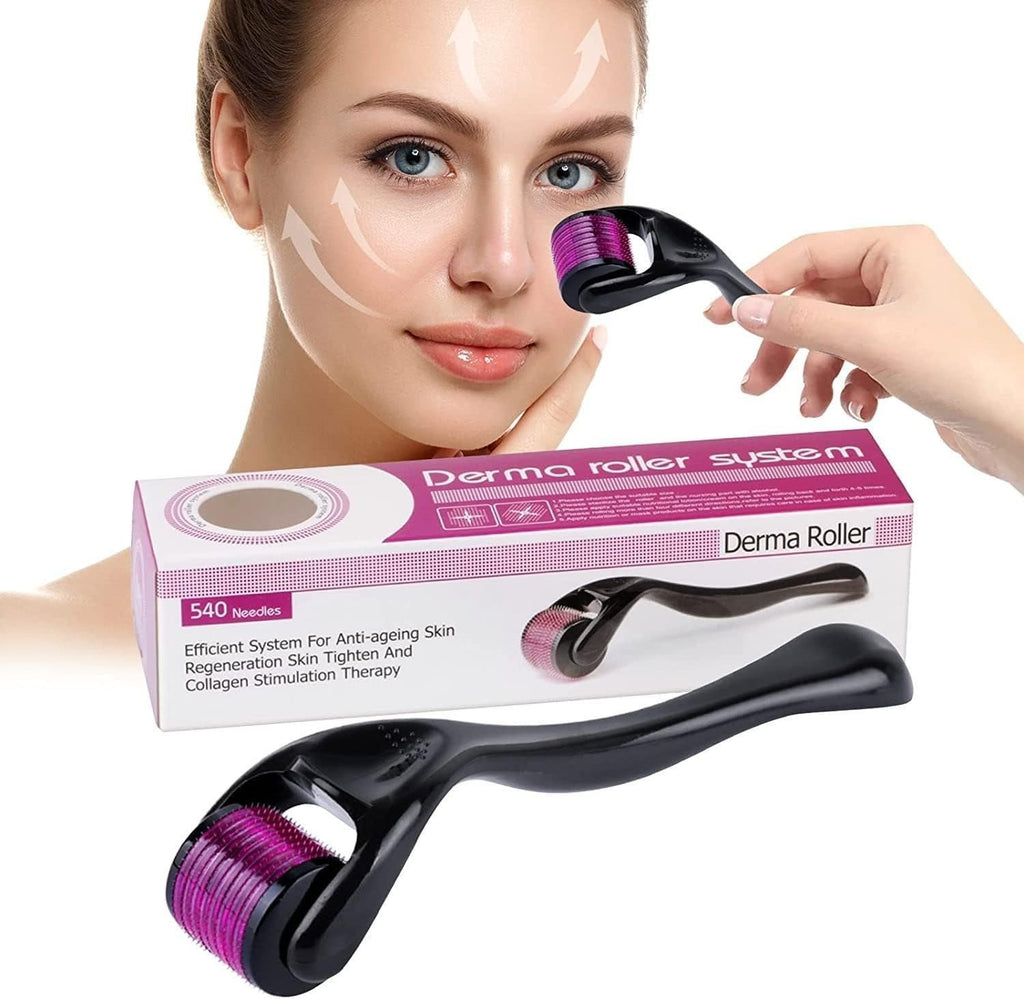 SISTEMA DERMA ROLLER ESTIMULACION CRECIEMIENTO CAPILAR ANTIENVEJECIMIENTO