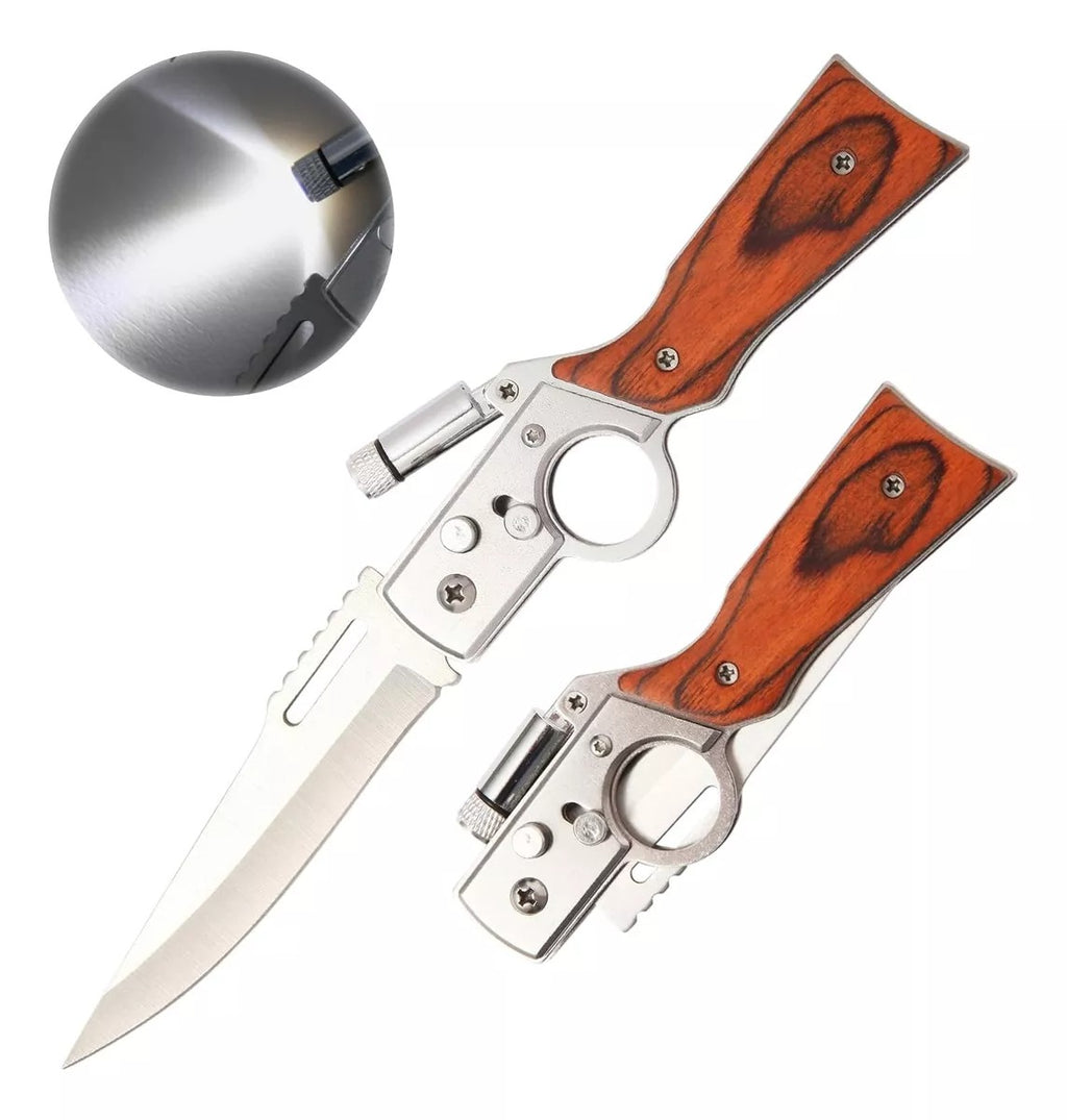 NAVAJA TACTICA MULTIFUNCIONAL PLEGABLE CAMPING COLECCION AK49