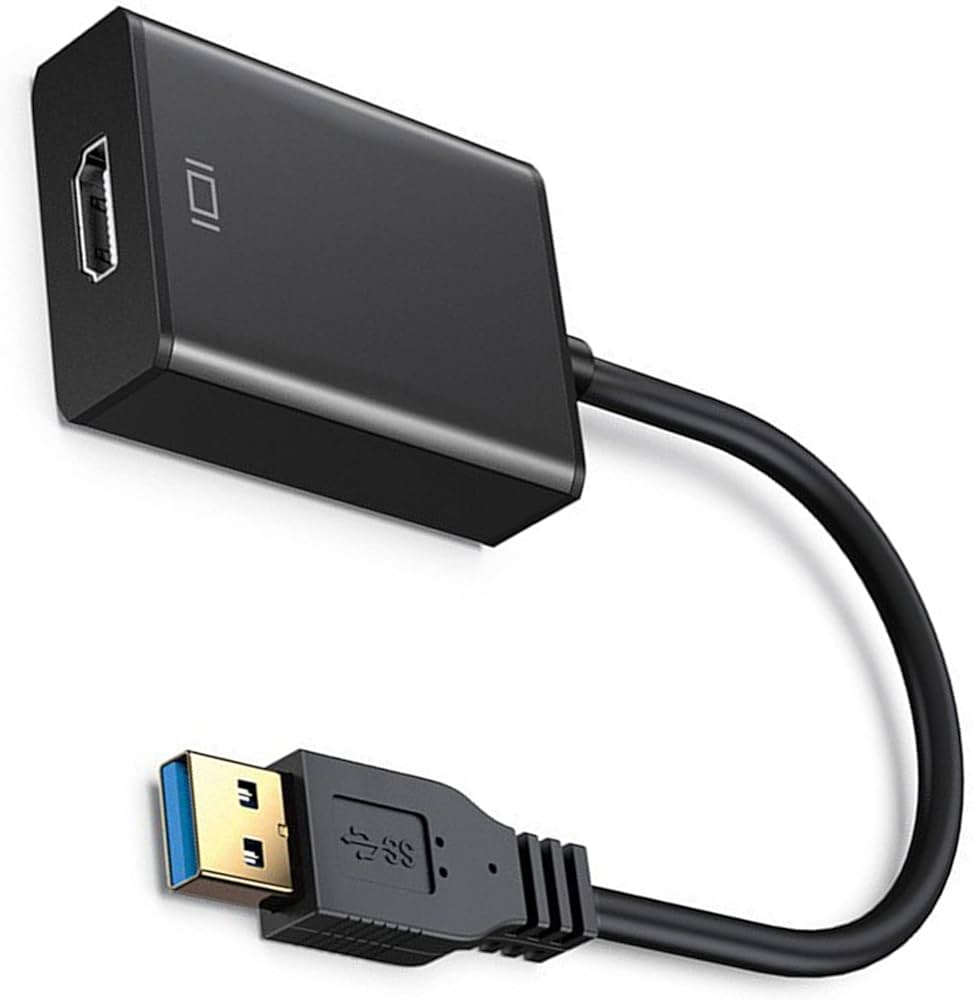CONVERTIDOR USD A HDMI FULL HD 1080 HDCP  COMPUTADORA TV LAPTOP VIDEOS PELICULAS