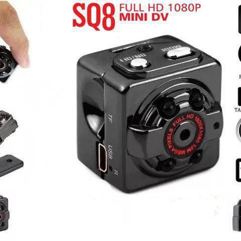 Micro Cámara con detector de movimiento visión nocturna seguridad hogar trabajo moto bici auto