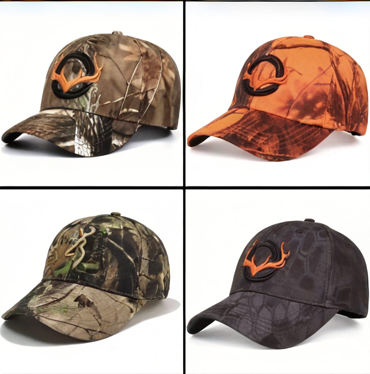 Gorra Camuflaje Pesca Selva Táctica Nuevo Modelo Camping Deporte Protección Sol Frio