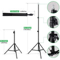 Trípode Soporte Celular Camara Grabación  Fotos Videos 360° Plegable 200cm