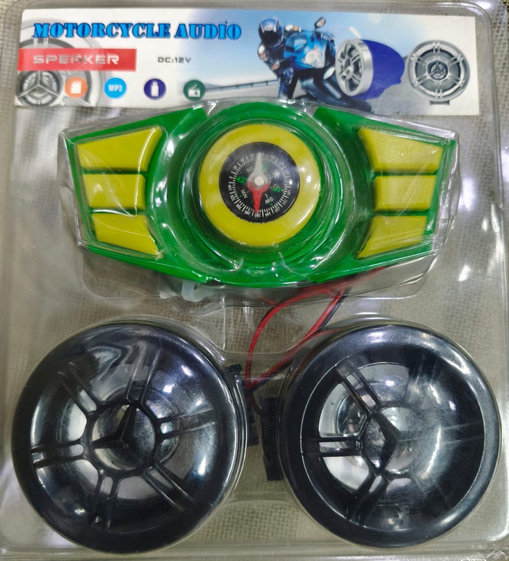 Parlantes altavoces para moto USB Bluetooth música impermeables kit de audio
