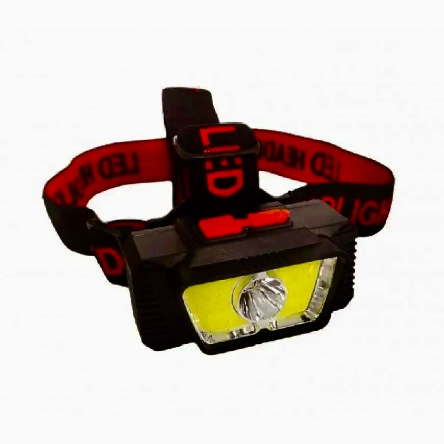 Linterna led táctica de cabeza impermeable 3 modos recargable noche oscuridad camping viaje trabajo