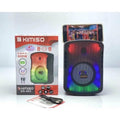 Parlante altavoz 800w 4” recargable control remoto Bluetooth radio usb microsd fiesta musica baile