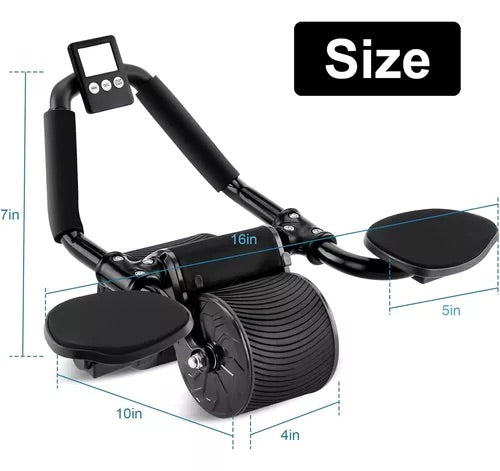 Máquina de ejercicio abdominal fitness gym panel digital celular