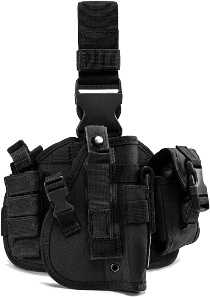 Muslera táctica 3 en 1 con portarma multifuncional seguridad