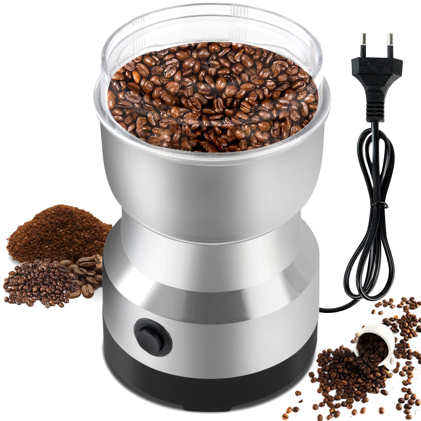 MOLINO MAQUINA TRITURADOR DE CAFE GRANOS ELECTRICA 150W MULTIFUNCIONAL