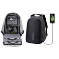 Mochila Antirobo impermeable laptop computadora tableta clases estudio