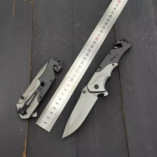 NAVAJA TACTICA MULTIFUNCIONAL BROWNING FA49 PLEGABLE CAMPING COLECCION