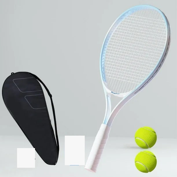 Raqueta de Tennis Portatil con Bolsa Estuche Deportes Club Recreacion Ejercicio Aire Libre
