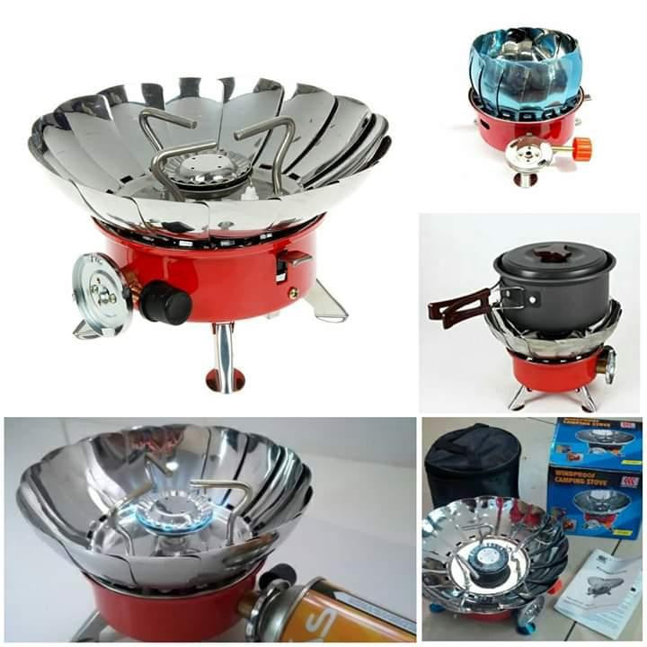 Cocina camping plegable multifuncional portátil montaña senderismo aire libre viaje trabajo militar