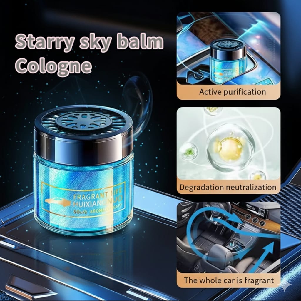 Aromatizante Difusor de Perfume Fragancia en Gel para Vehículo Coche Camión Cabina Interior