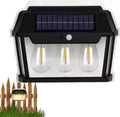 Lámpara solar recargable con sensor automático 38w impermeable 3 focos noche apagones luz emergencia